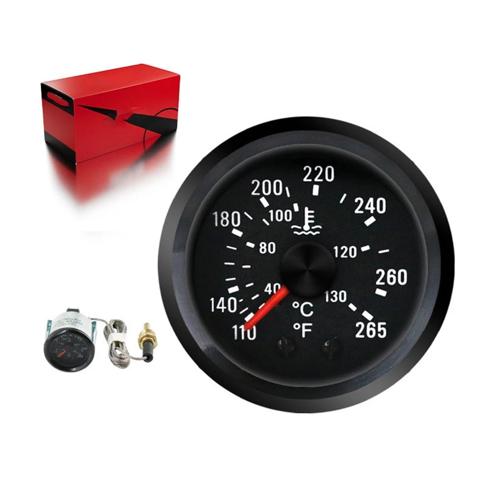 Water Temperature Gauge 52mm for Engine Temperature