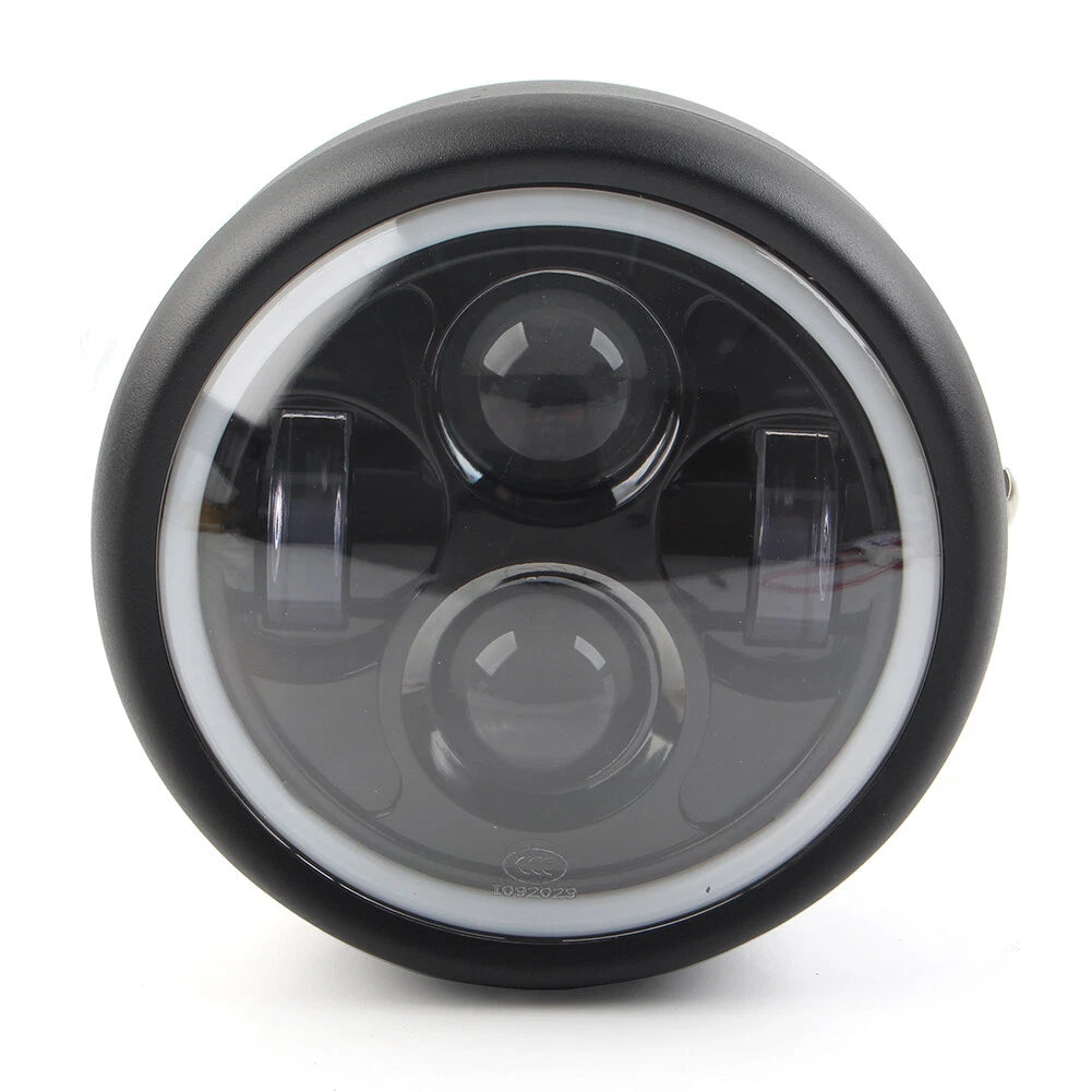 5.75" LED Motorcycle Headlight DRL Round Light For Harley Motorcycle