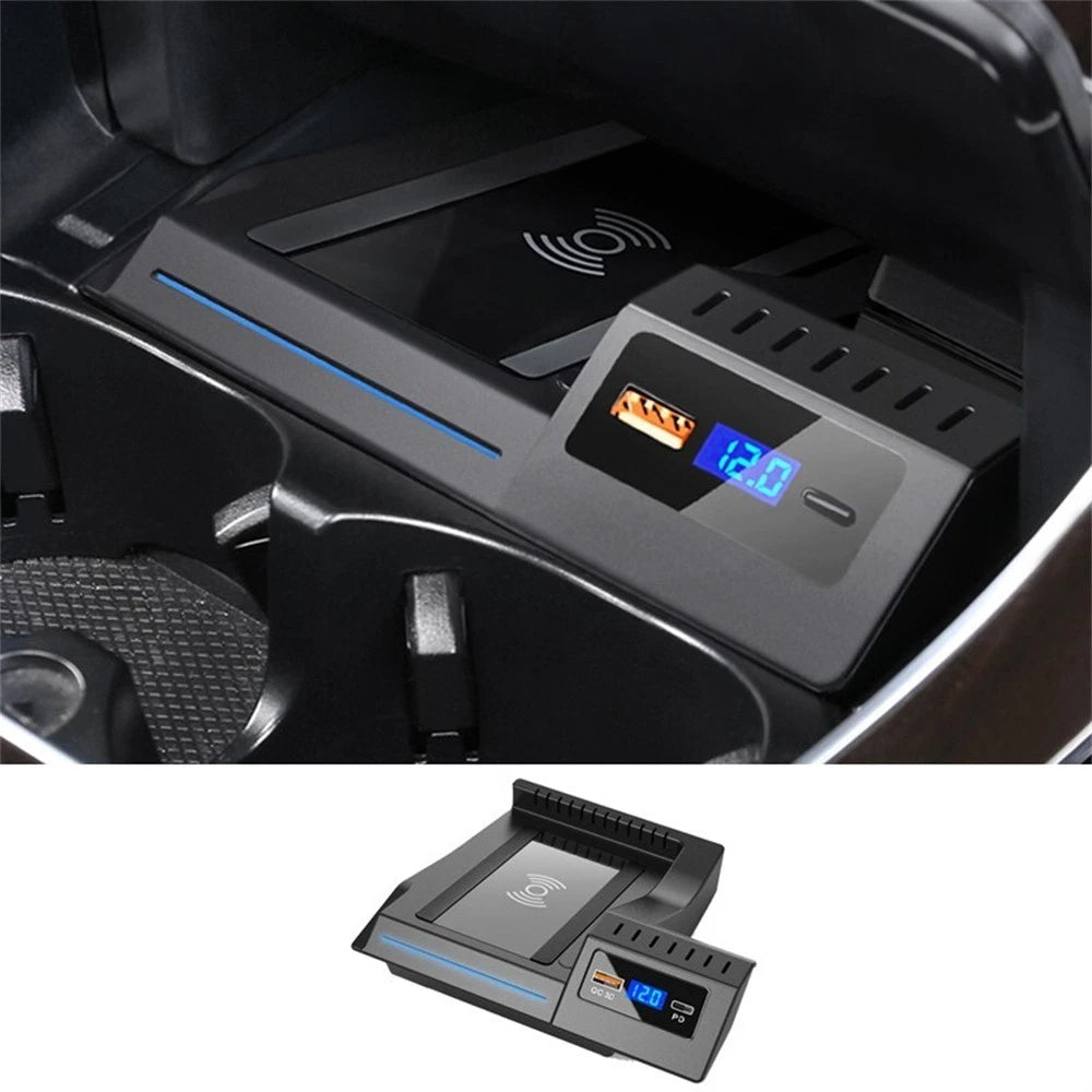 Wireless Charger for Mercedes Benz C Class W205 (2014–2021)