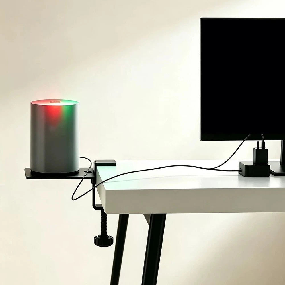 Desktop Audio Stand Clamp for Universal Use (Non-Drilling)