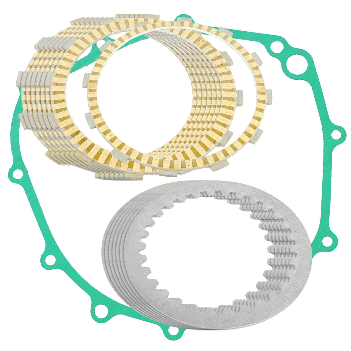 Clutch Friction Plates and Gasket Kit for Honda GL1800 Goldwing (2001–2018)