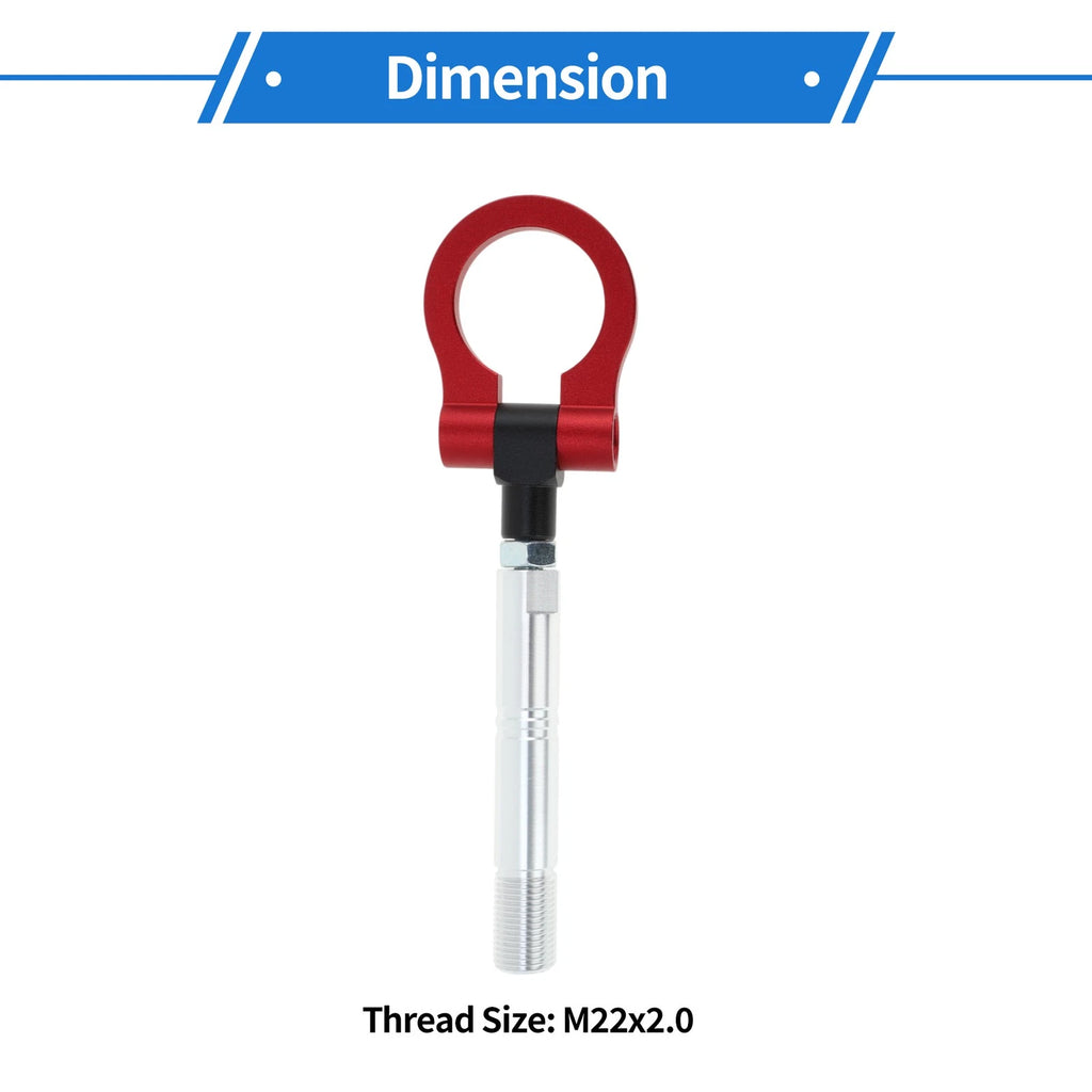 Trailer Ring Eye Tow Hook for Toyota Land Cruiser (2008–2020)