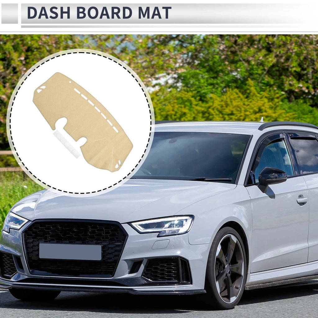 Dashboard Dash Cover Mat for Mazda 2 Demio 2007–2014 Sun Protector Beige