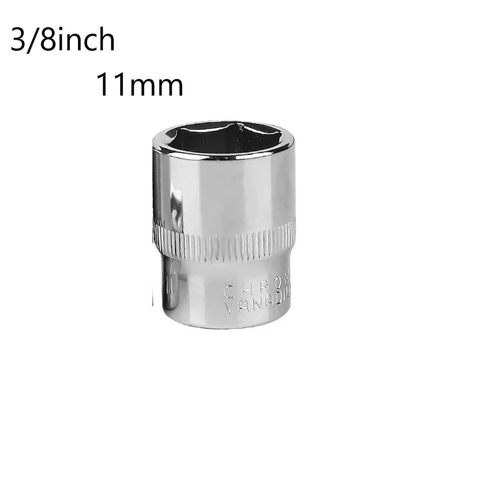 Hex Socket Set 6-22mm for Ratchet Wrench