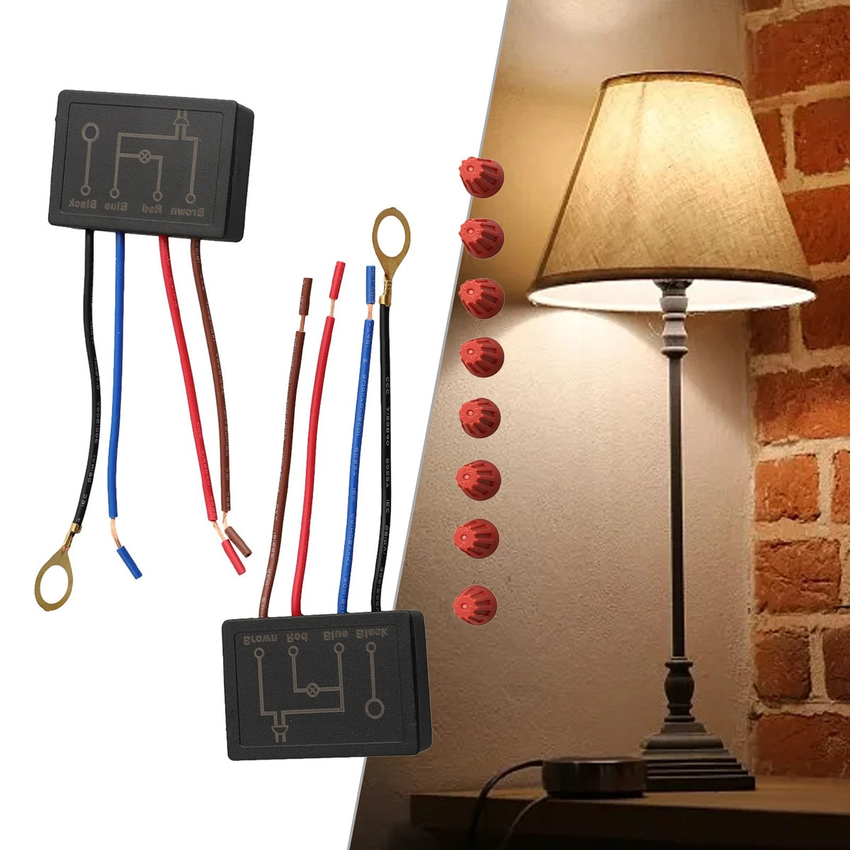 Control Module Sensors for Light Show Touch Lamp Switch