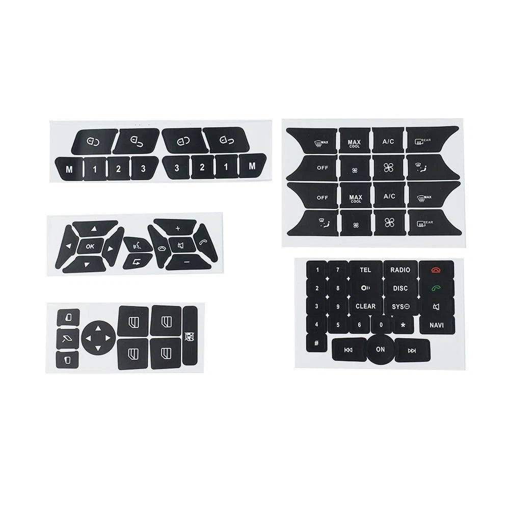 Repair Button Stickers for Mercedes (2007–2014)