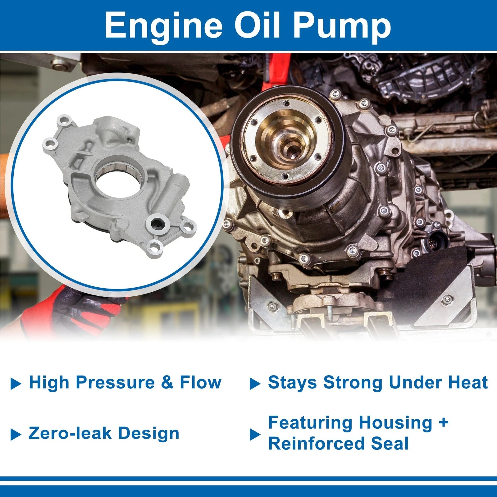 Engine Oil Pump Replacement for Chevrolet Express 3500 (2016–2016)