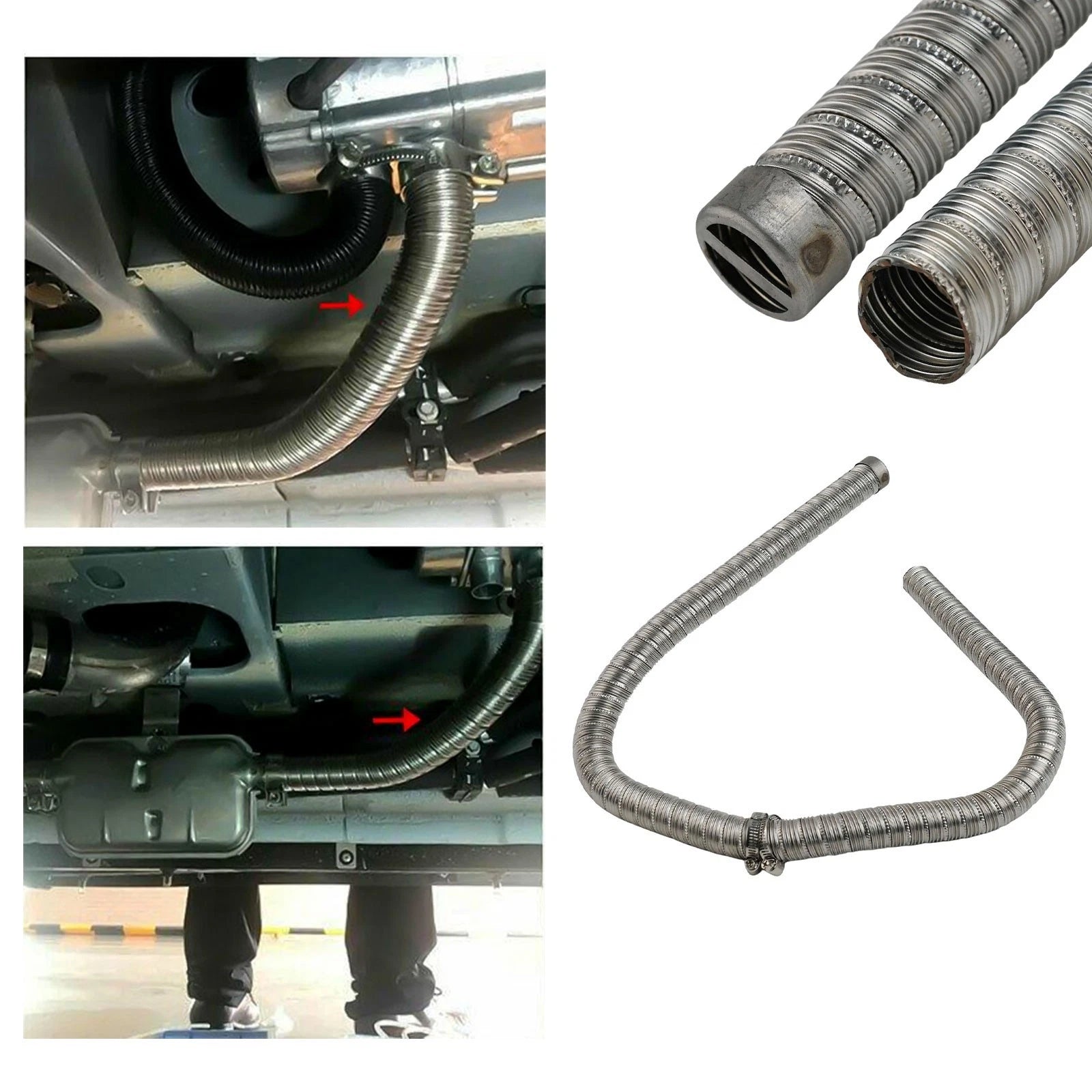 Exhaust Pipe for Diesel Air Heater (60cm)