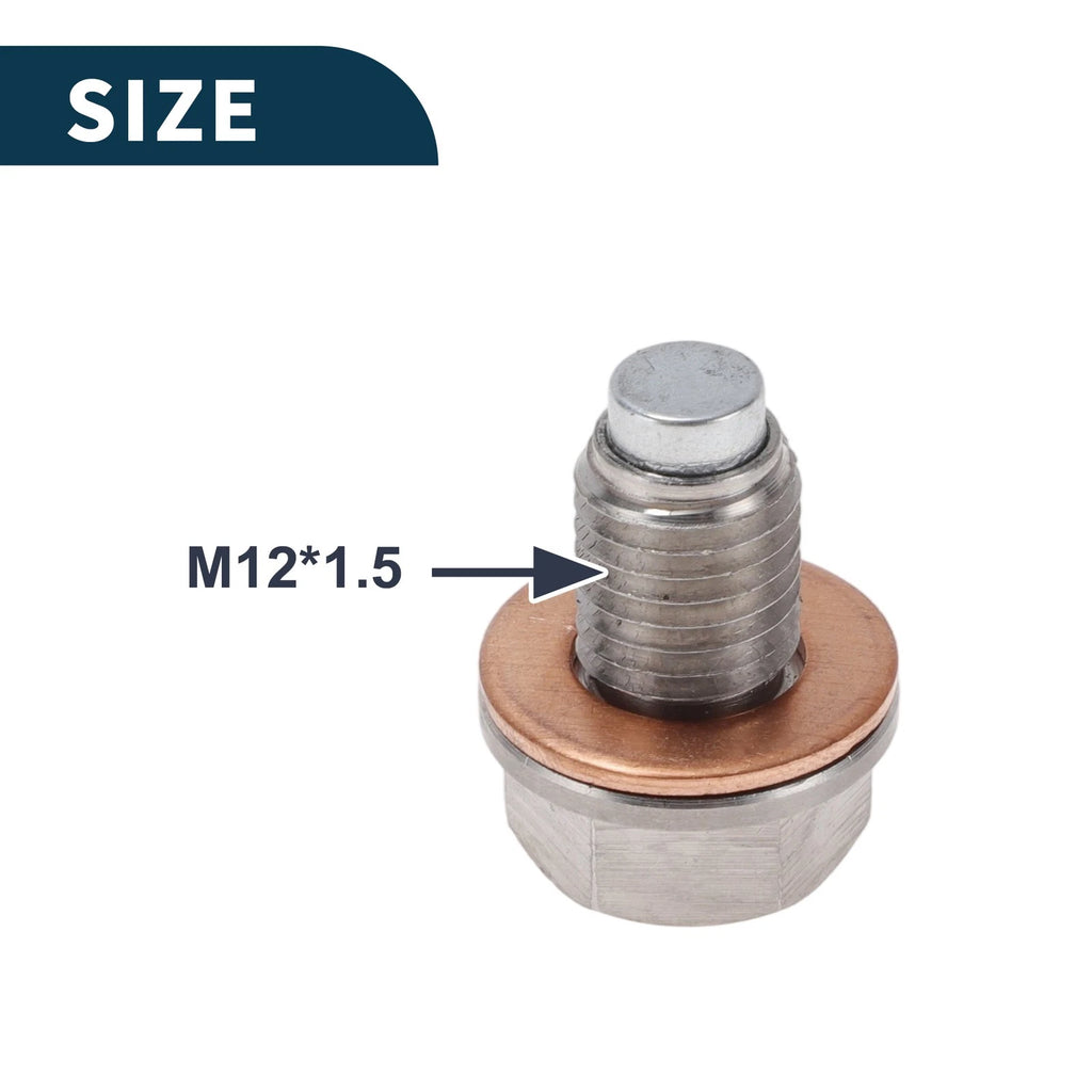 M121.5 Magnetic Oil Drain Plug for Universal Applications (1 Pc)