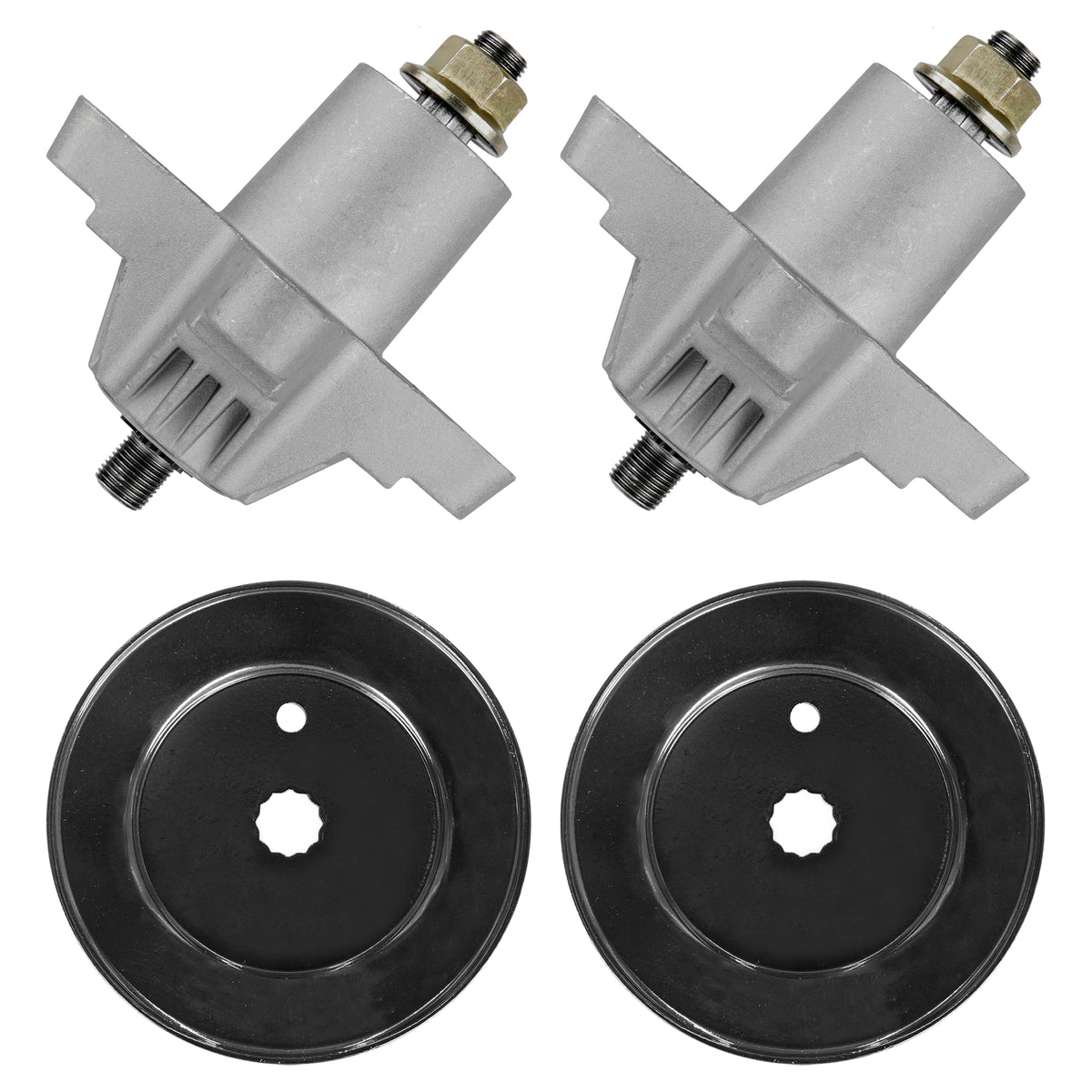 Deck Spindle with Pulley 38 inch for MTD White Outdoor LT13 (2013–2013)