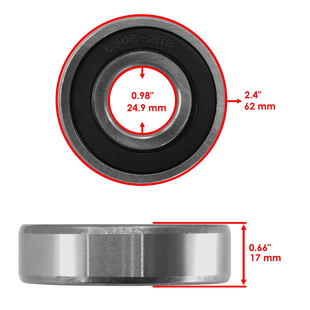 Deck Spindle Repair Kit for Hustler TrimStar (2003–2020)