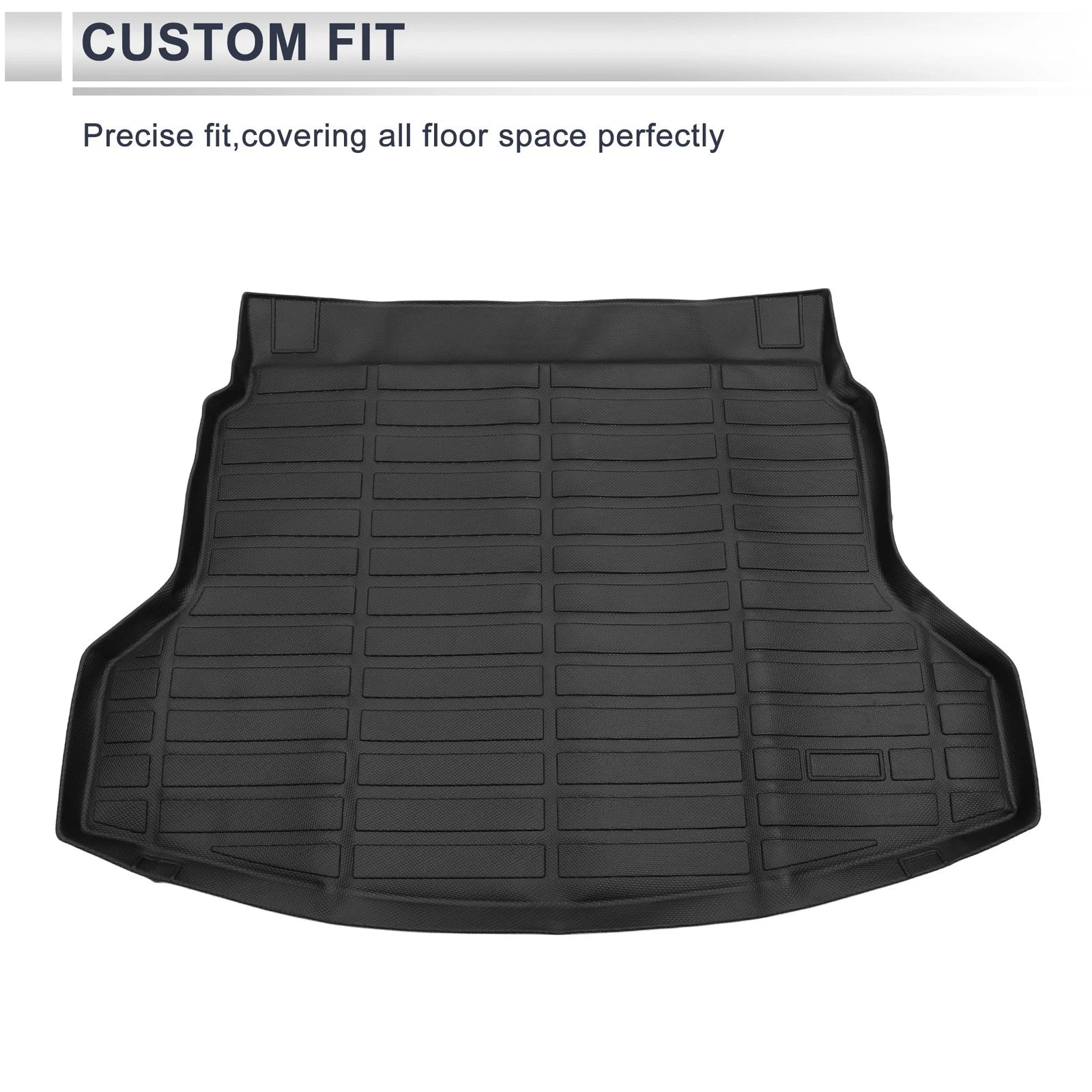 Rear Cargo Liner Trunk Mat for Honda CRV 2012–2016 TPE Long Grid Pattern
