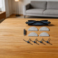 Replacement V-shaped Main Brush Set for Robot Vacuum (Compatible Models)