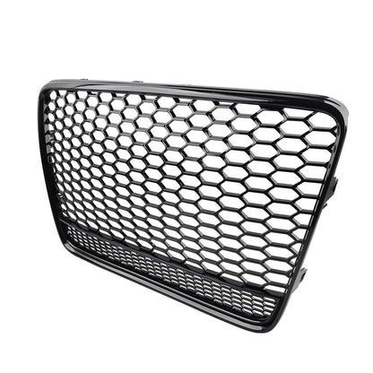 1 Piece Front Bumper Radiator Mesh Grille Glossy Black for Audi Q7 (2005–2015)