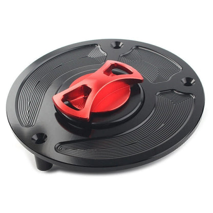 Keyless Gas Fuel Cap Cover for Honda CBR1000RR Fireblade (2000–2019) Red