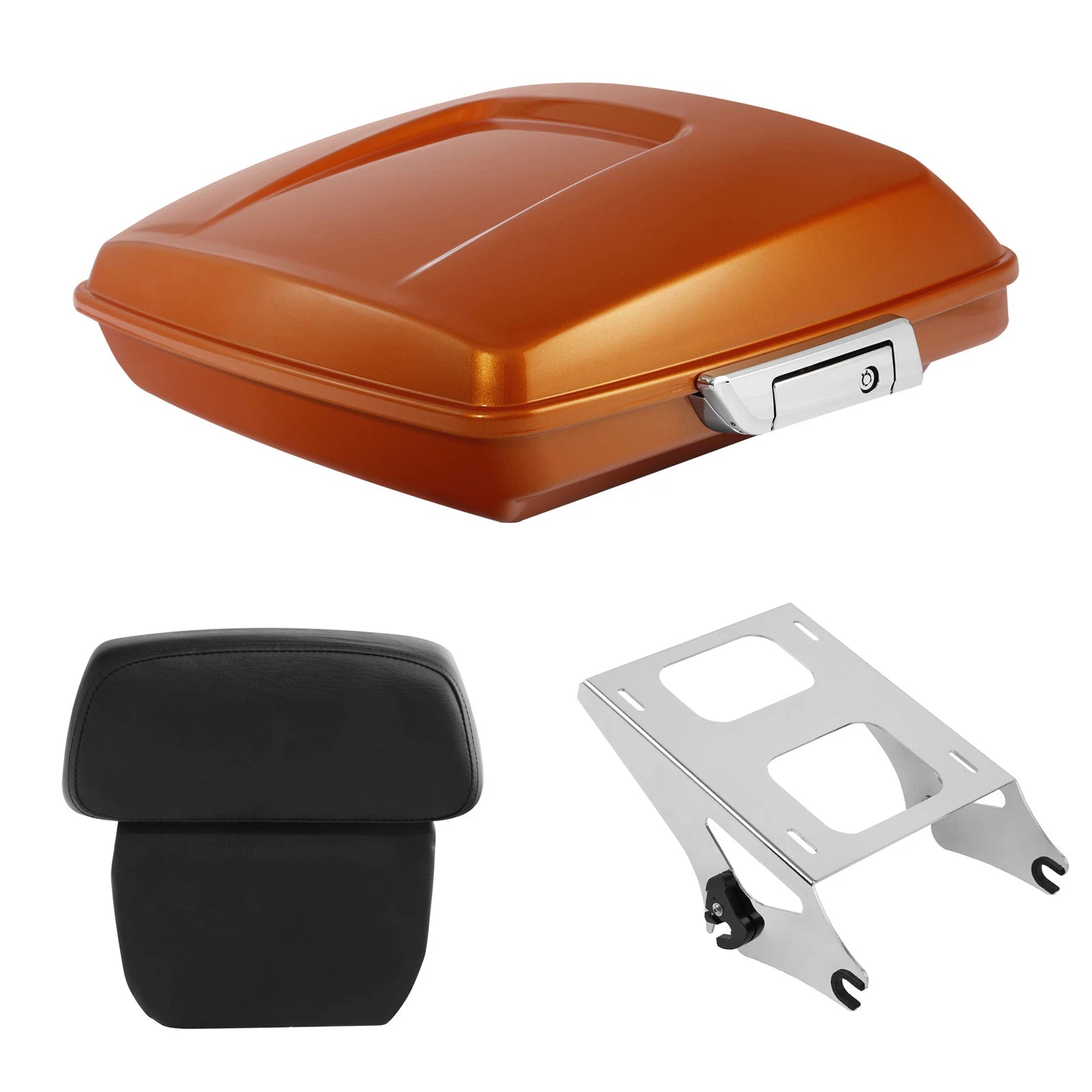 Razor Trunk Backrest Pad for Harley Touring (2014–2026) Amber Whiskey