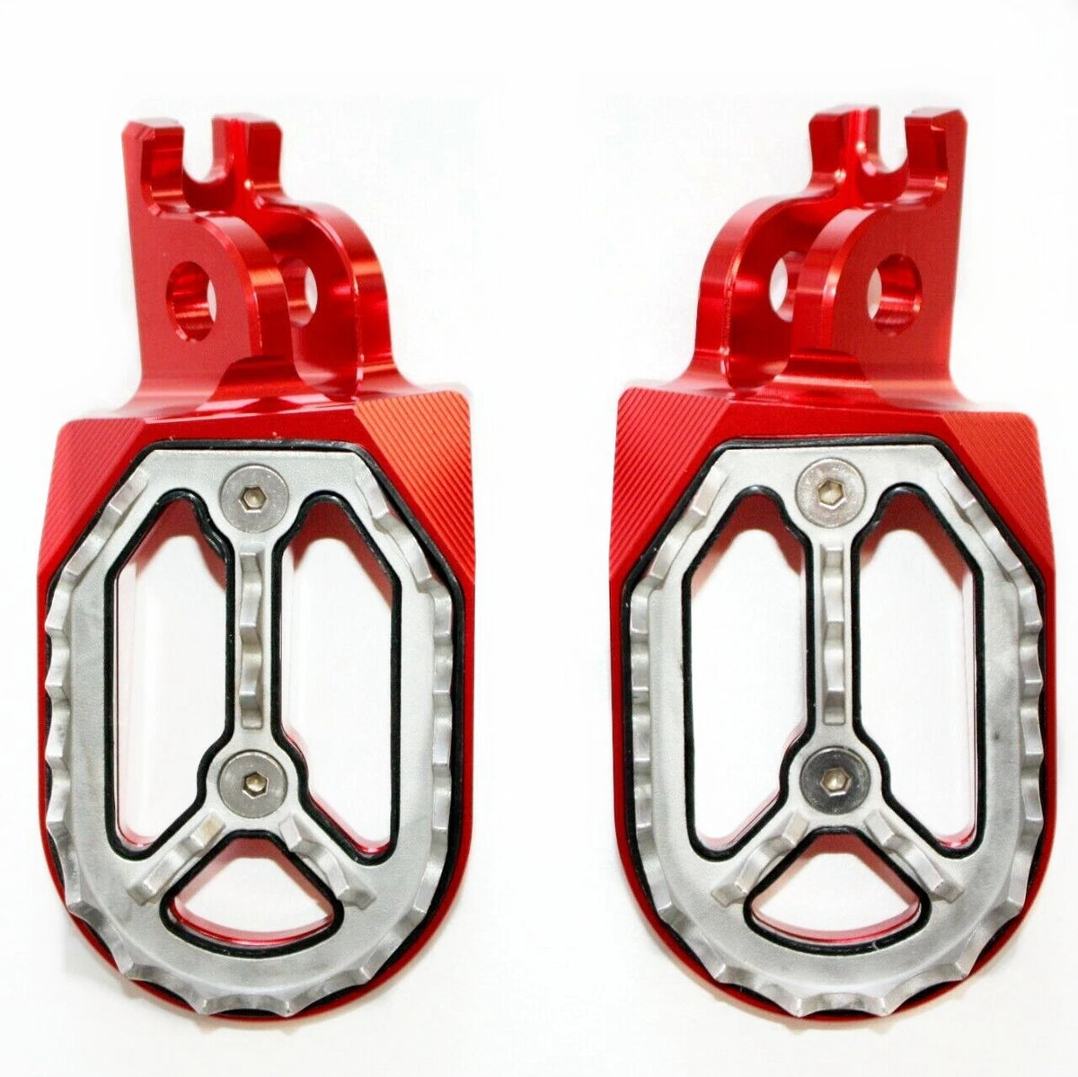 CNC Red Stainless Footpeg for Honda CRF250 (2004–2023) FX208
