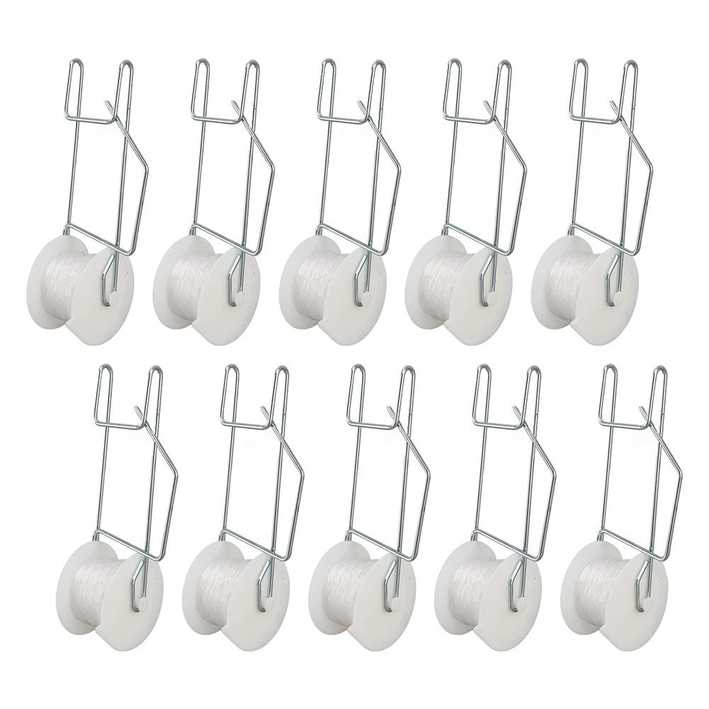 Space Efficient Tomato Roller Hook for Greenhouses
