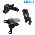 3X Engine Motor & Transmission Mount Set for Mazda 2 (2011–2014) - LABLT