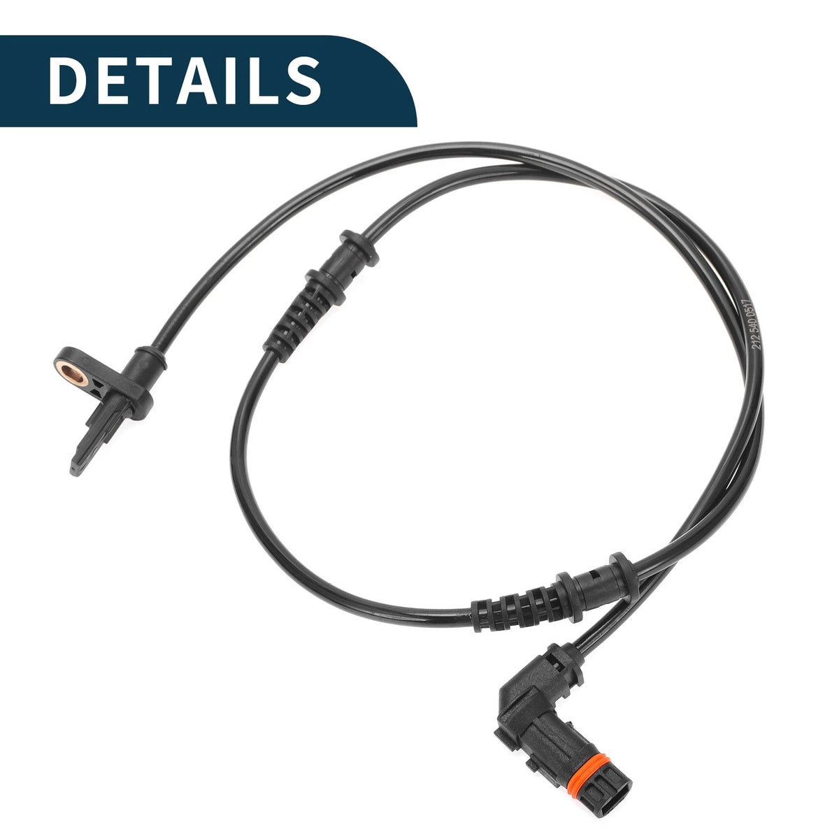 Front Left ABS Wheel Speed Sensor for Mercedes-Benz E350 (2006–2009) A2125400517