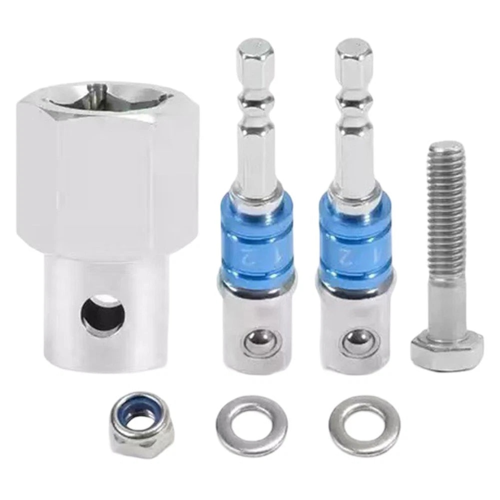 Stainless Steel Trailer Crank Handle Adapter Kit for