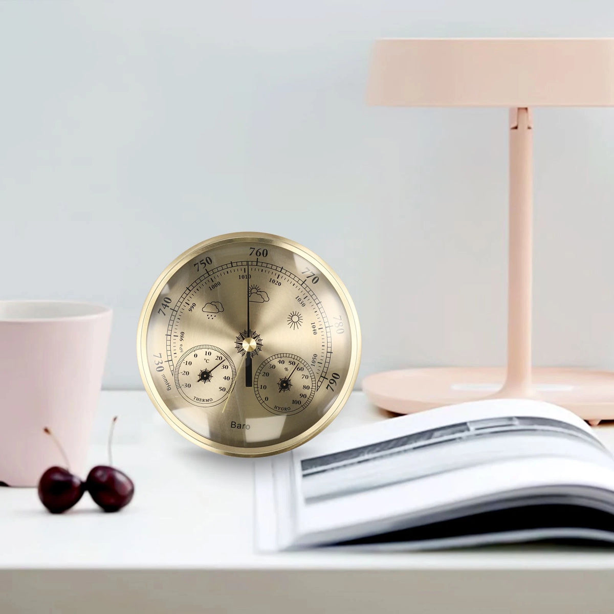 3-in-1 Weather Instrument for Accurate Predictions (130MM)