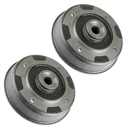 Brake Drums Rear Left Right Replacement for Kawasaki Mule 520 KAF300D (2000–2001)