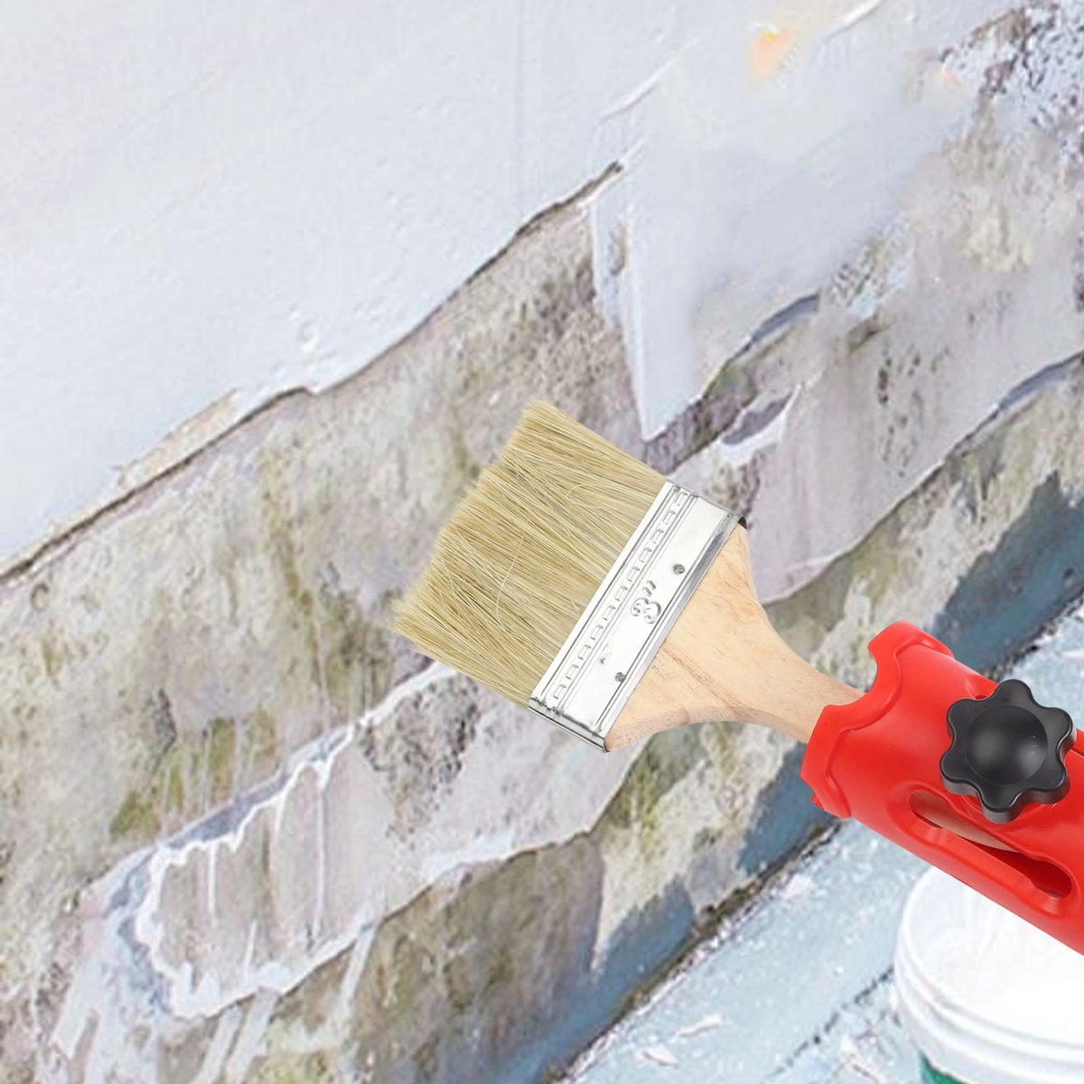 Paint Roller Extension 1.7M Rod with Multi Angle Holder for Hard to Reach Areas