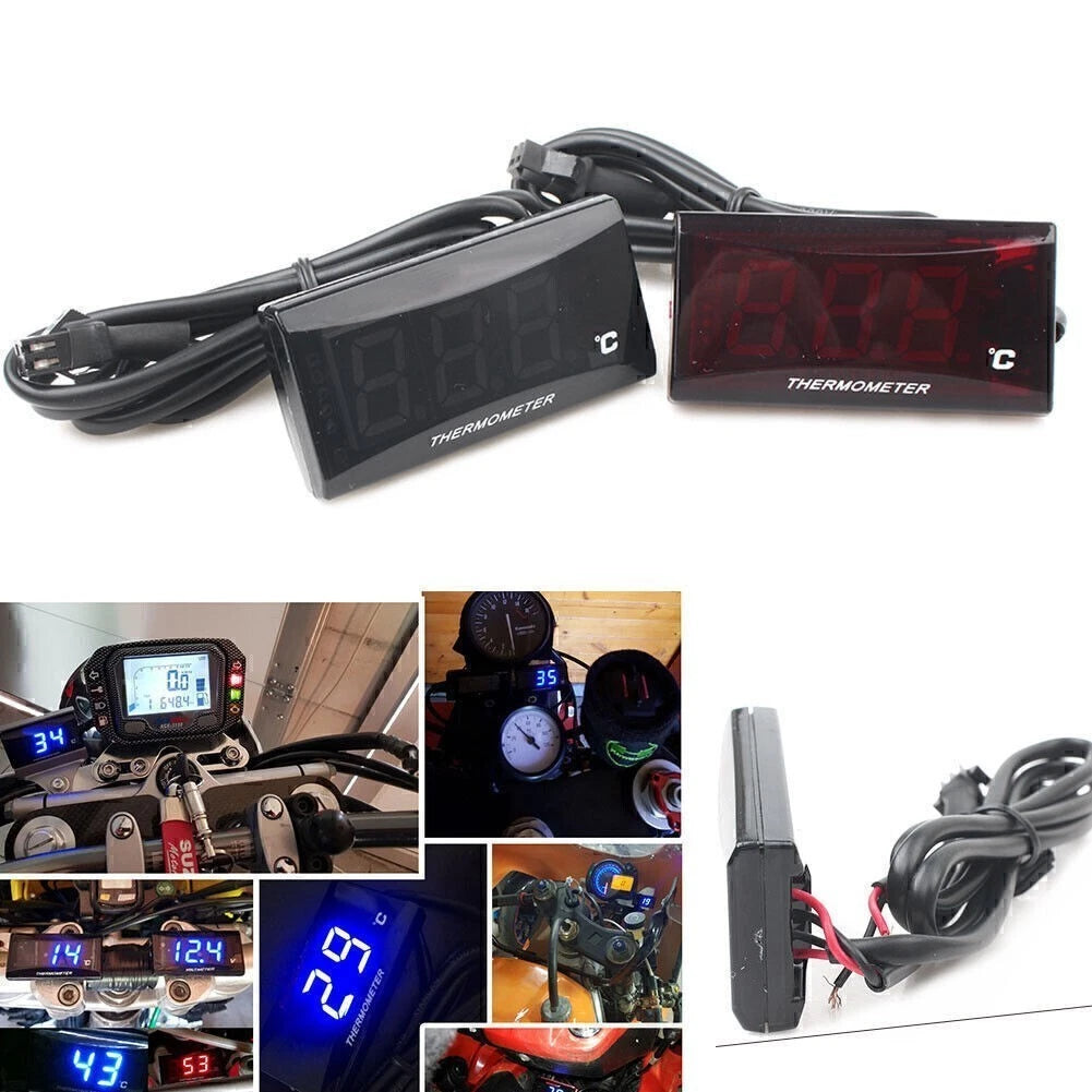 Digital Water Temperature Gauge for Racing Scooter