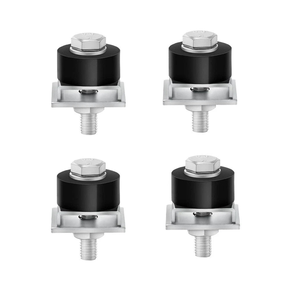 Trolley Wheel Stopper for 1 5/8 Inch Wide Casters (Shock Absorption Design)
