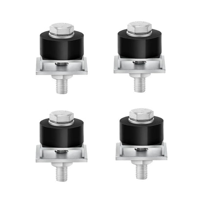 Trolley Wheel Stopper for 1 5/8 Inch Wide Casters (Shock Absorption Design)