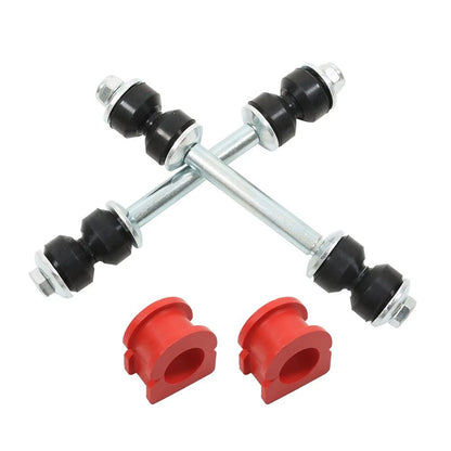 Sway Bar End Links Kit & Stabilizer Bar Bushings for Chevy GMC Escalade