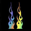 Flame Vinyl Decal Sticker for Car (15cm)