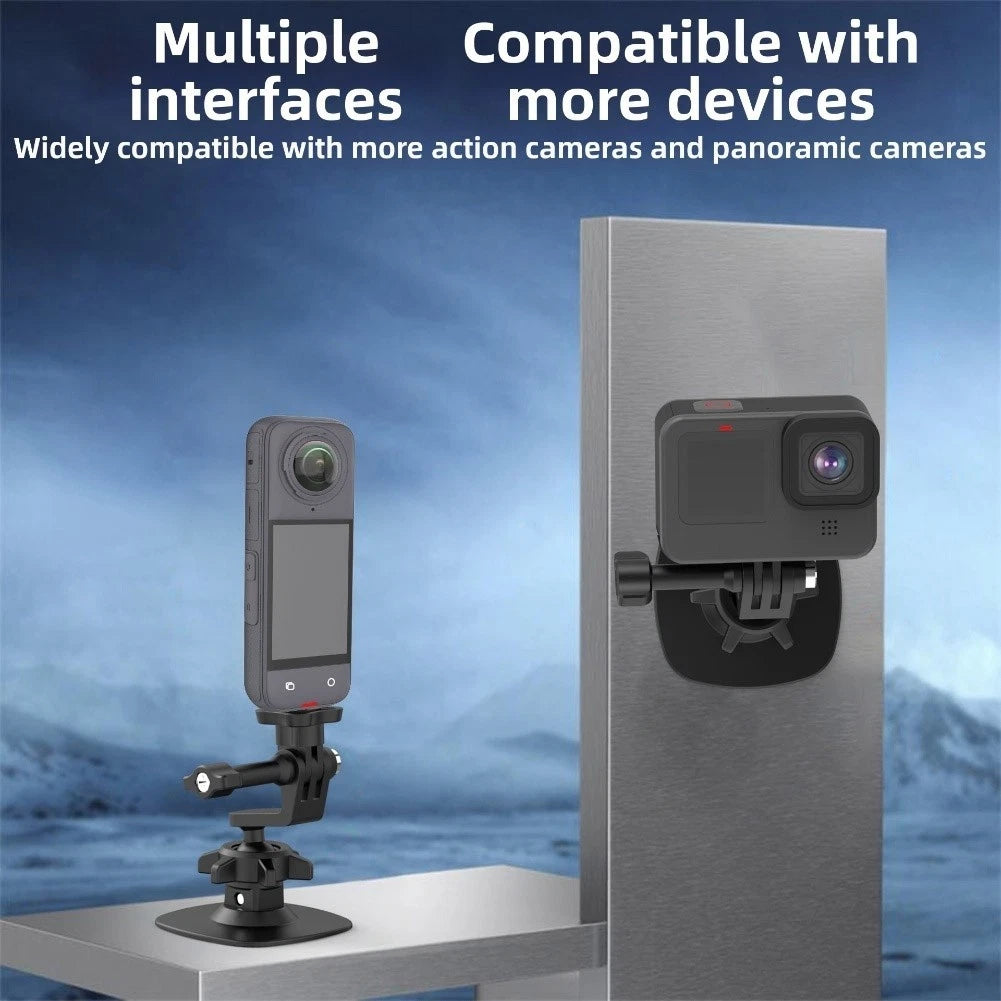 Flexible Helmet Mount for DJI Cameras (360 Degree Rotating)