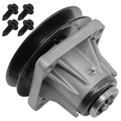 Spindle Assembly With Pulley Bolt for MTD 618-0116A 618-0116B (2014–2016)