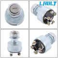 Ignition Starter Switch with 2 Keys 9G-7641 for Caterpillar 910F 936E 936F