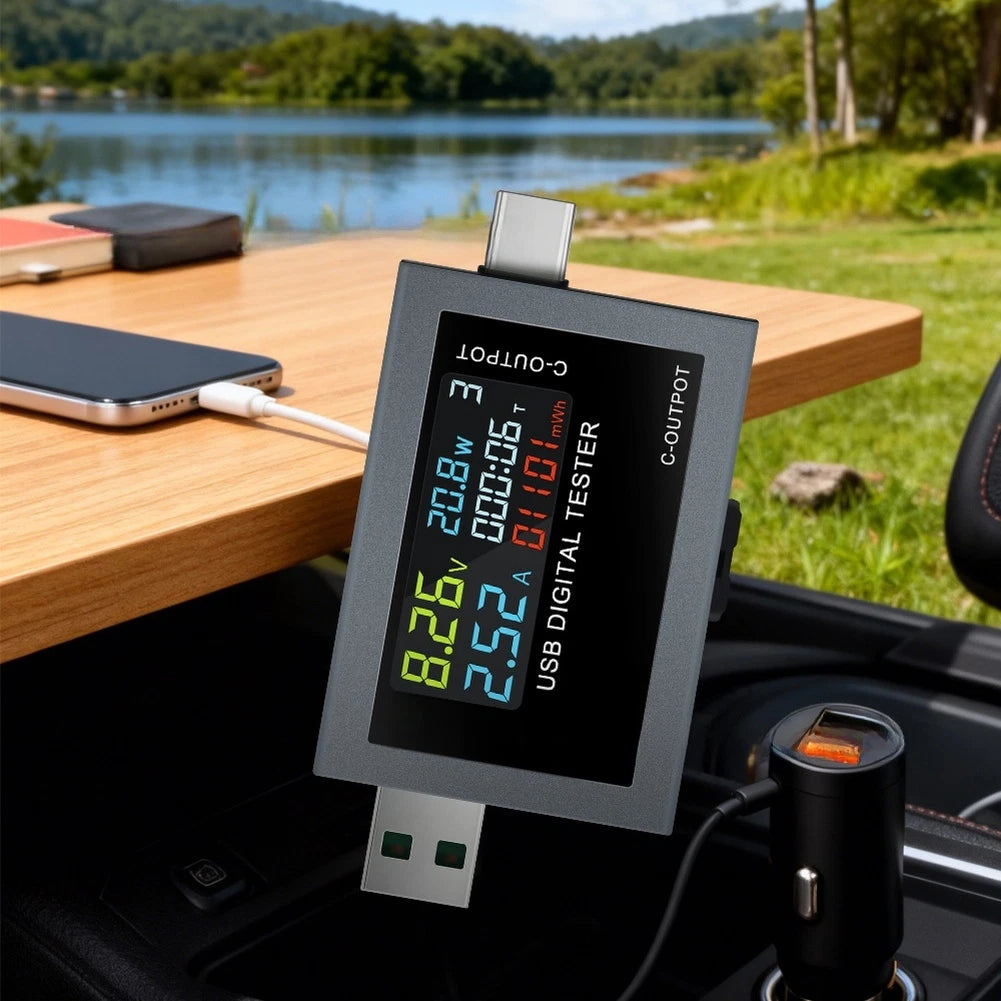 USB Voltage and Current Analyzer for Universal Use (4-30V)