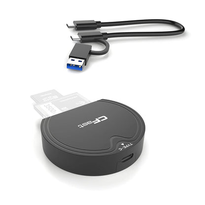 P&P CFast 2.0/SD Memory Card Adapter for USB3.2 Gen2 (10Gbps)