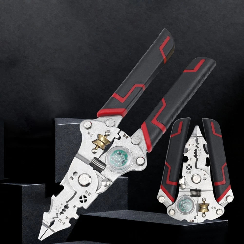 Electric Wire Crimping Tool for DIY Projects - Compact Design