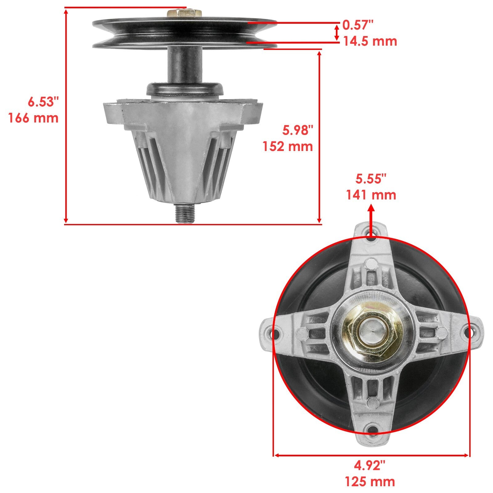 Spindle Assembly OEM Replacement for Cub Cadet MTD (2005–2010)