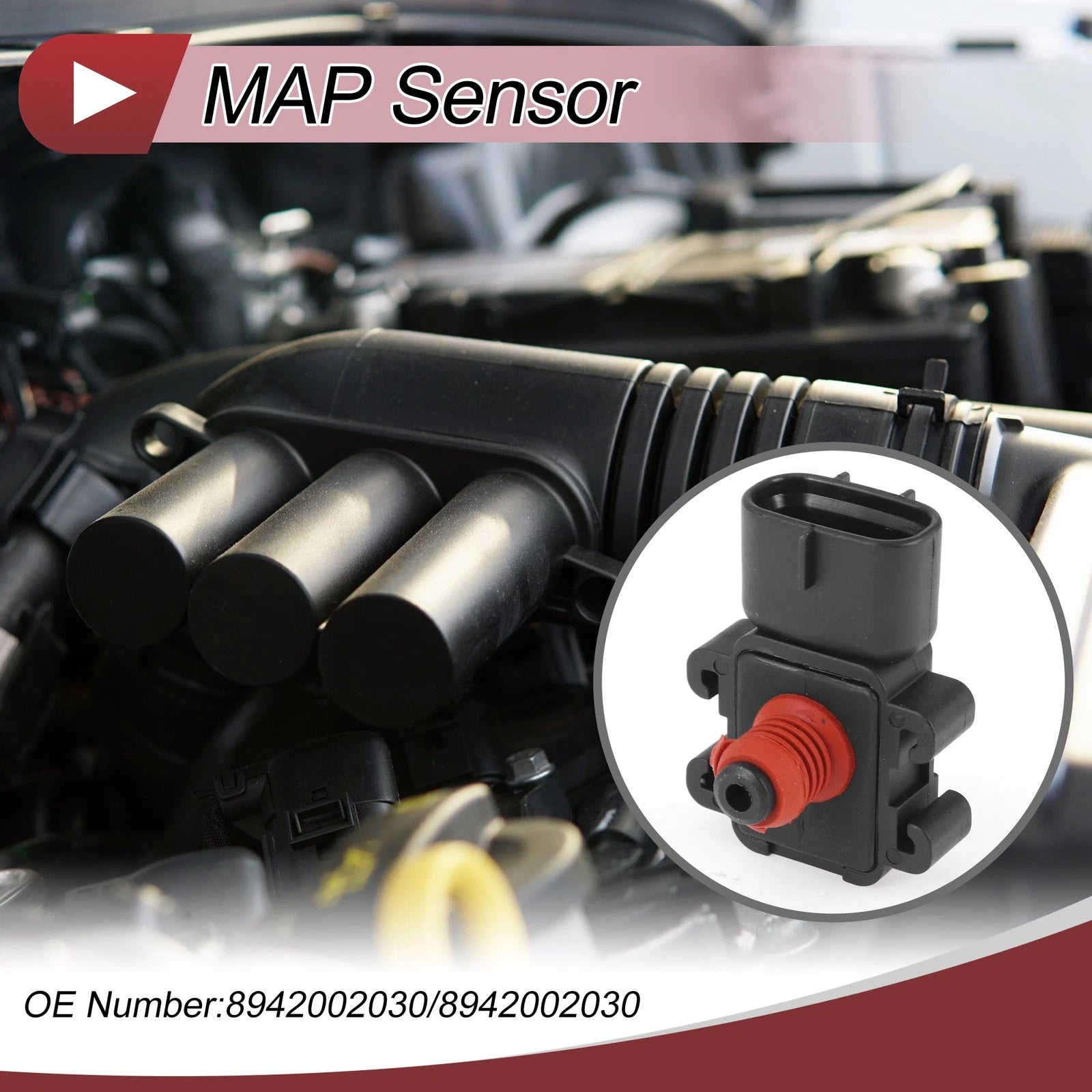 Manifold Absolute Pressure MAP Sensor Replacement for Toyota Corolla (1998–1999)