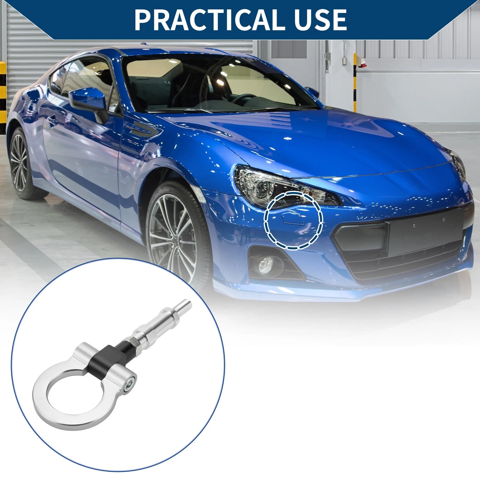 Tow Hook Ring Replacement for Honda S2000 (1999–2009)