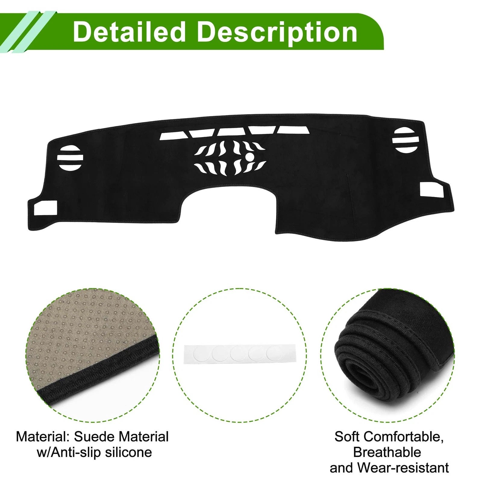 Dashboard Dash Cover Mat Replacement for Lexus NX 200T 300 300h (2014–2020)