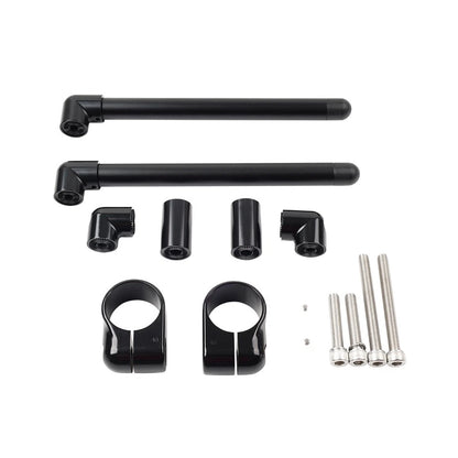 46MM Cafe Racer Clip-On Handlebar for Universal Motorcycles (7/8")