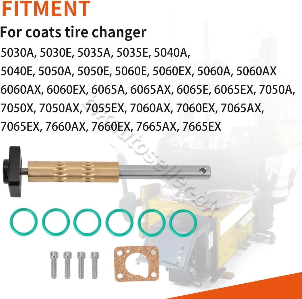Brass Rebuild Kit 8183691 for Tire Changer Spring Driven 4-Way Pedal Valves