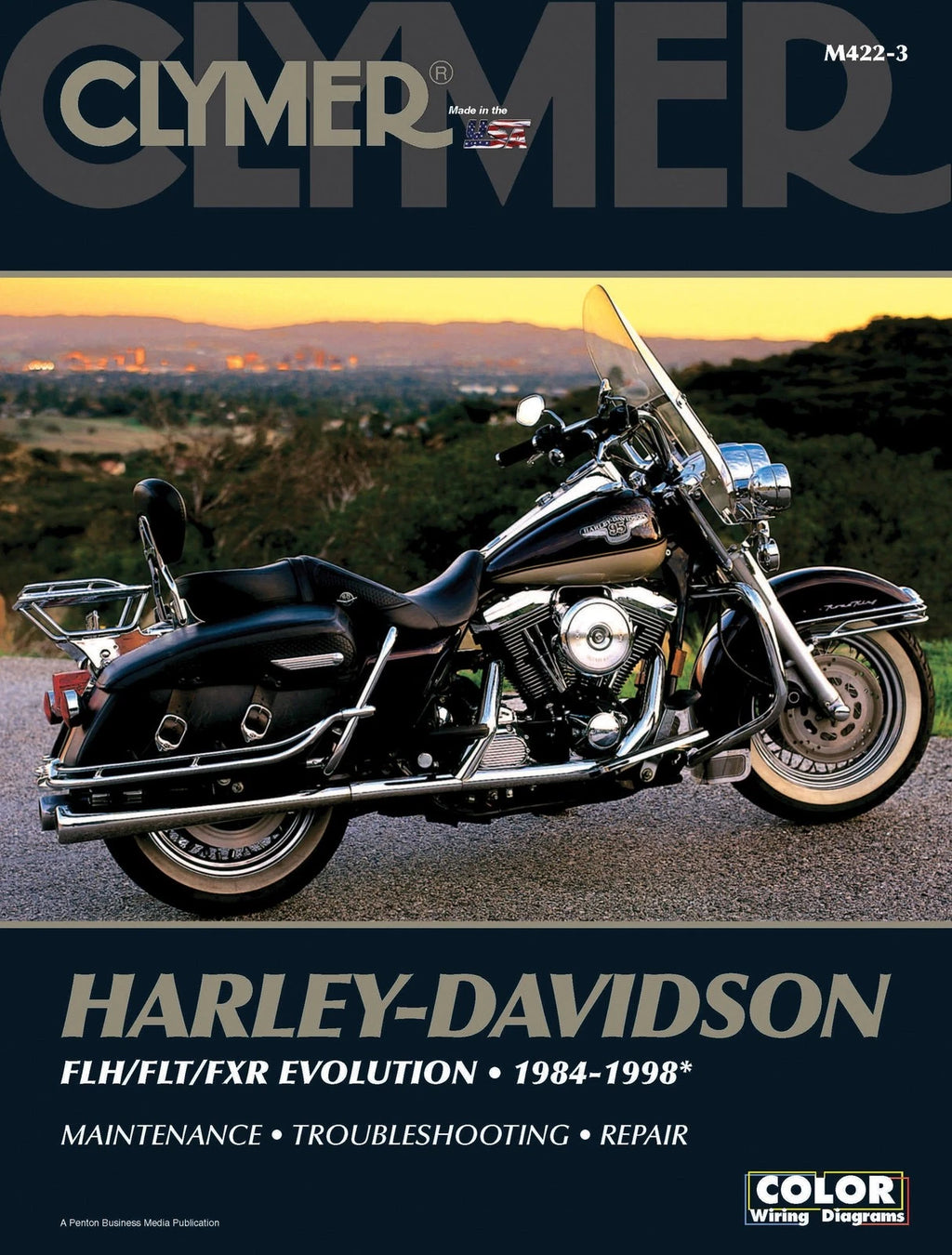 Clymer Shop Manual for Harley-Davidson FLH/FLT/FXR Evolution (1984–1998)