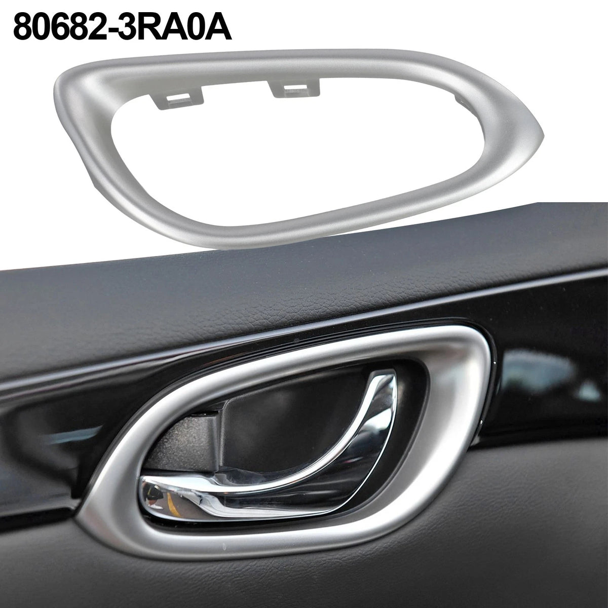 Passenger Side Interior Door Handle Trim Bezel for Nissan Sentra (1319)