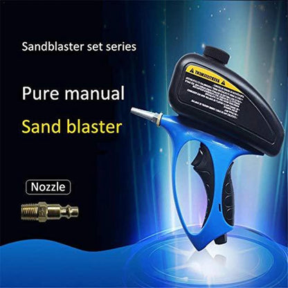 Handheld Pneumatic Sandblasting Machine for Antirust Protection