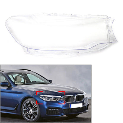 Right Side Headlight Lens Cover for BMW 5 Series G30 G31 G38 (2017–2018)