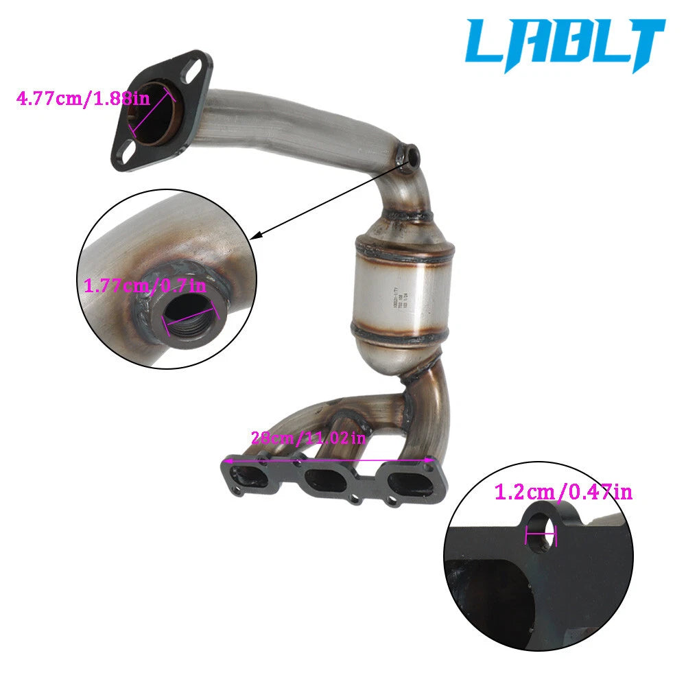 Front Manifold Catalytic Converter for Ford Fusion 3.0L V6 (2006–2012)
